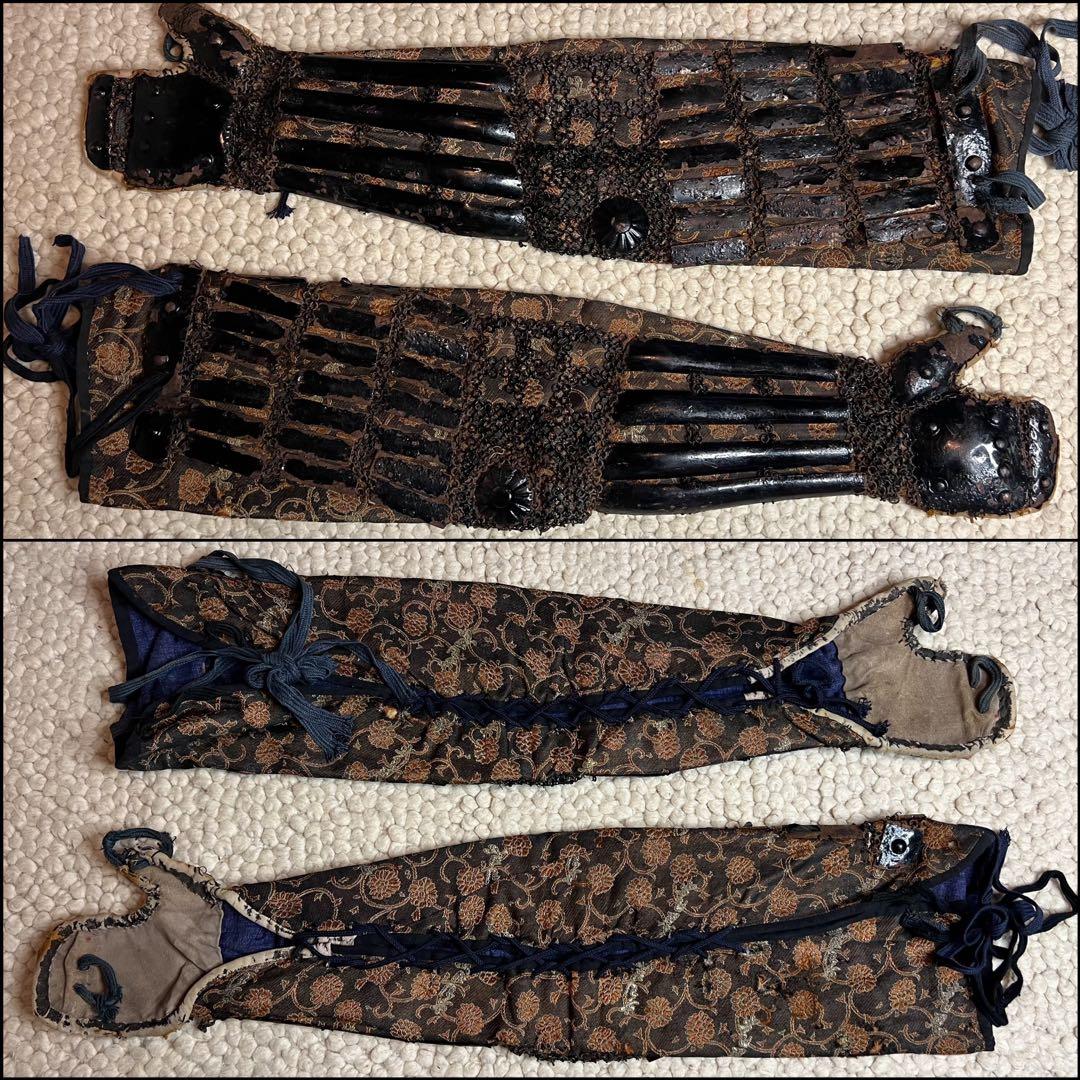 【BLACK】【越前朝倉家 鎧】日本甲冑【等身大】鎧一式【清掃•除菌】済