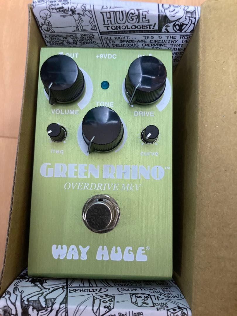ギター Way Huge Small Green Rhino Overdrive MKV