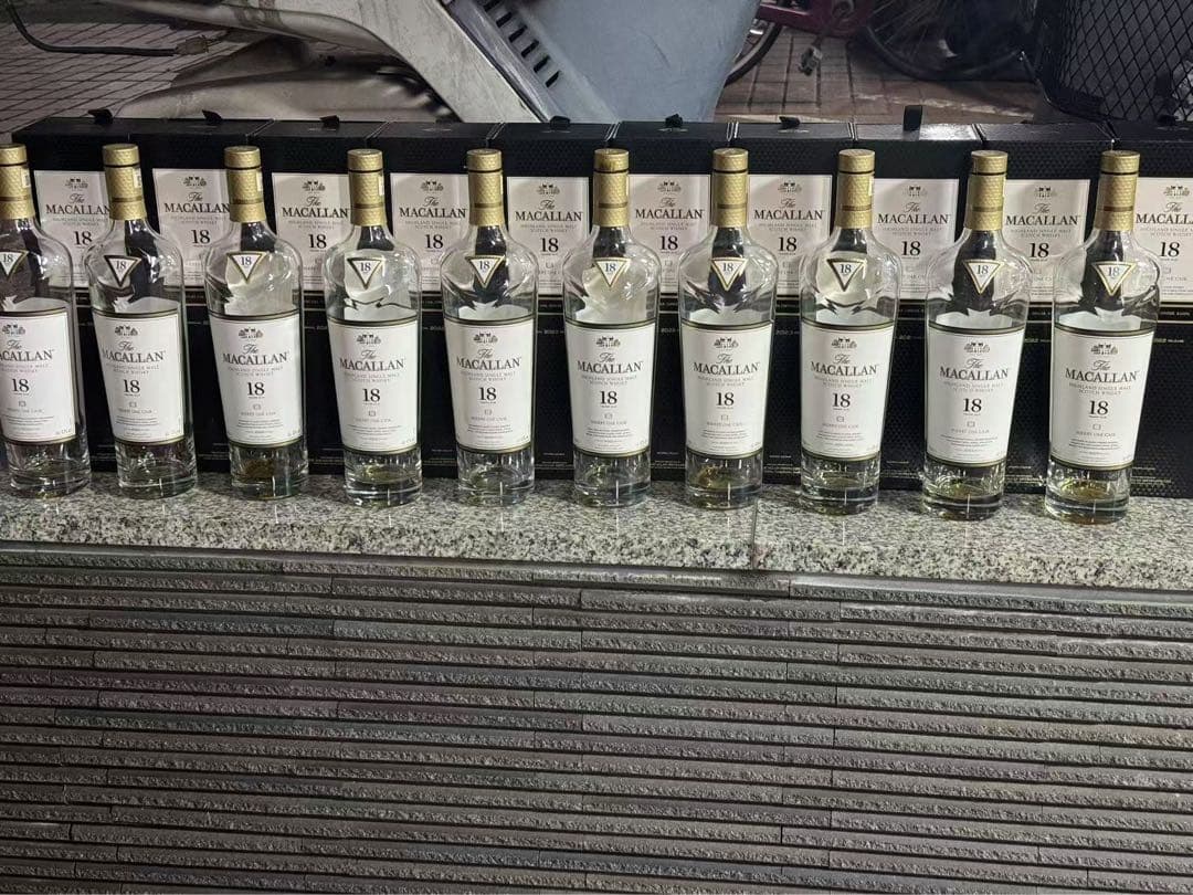 MACALLAN 18年ウイスキー 空箱10本セット