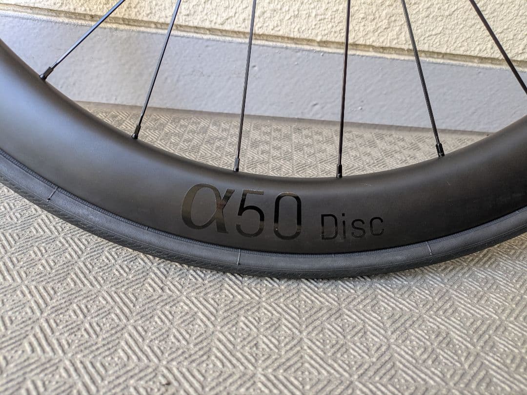 ICAN Alpha 50 ディスク カーボンホイール 700C ディープリム