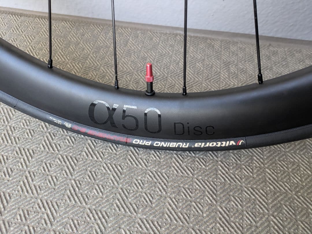 ICAN Alpha 50 ディスク カーボンホイール 700C ディープリム