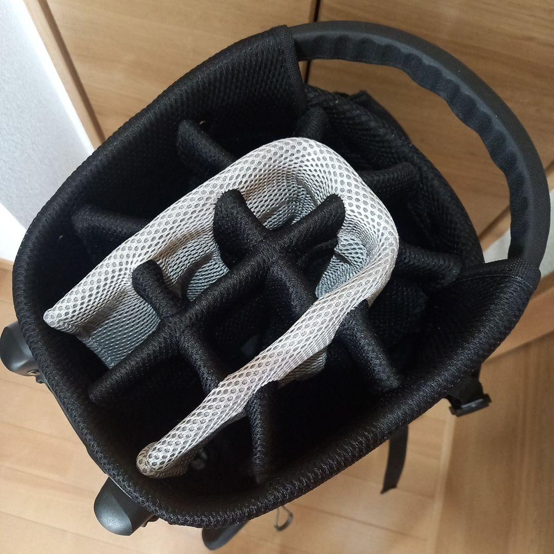 【新品未使用】LOVACE　14分割　スタンドキャディバッグ　ブラック