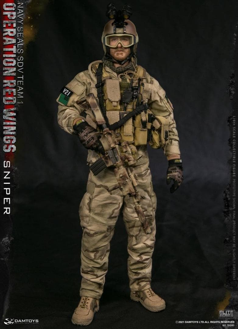 DAMTOYS 1/6 米海軍特殊部隊 レッドウィング作戦 78085