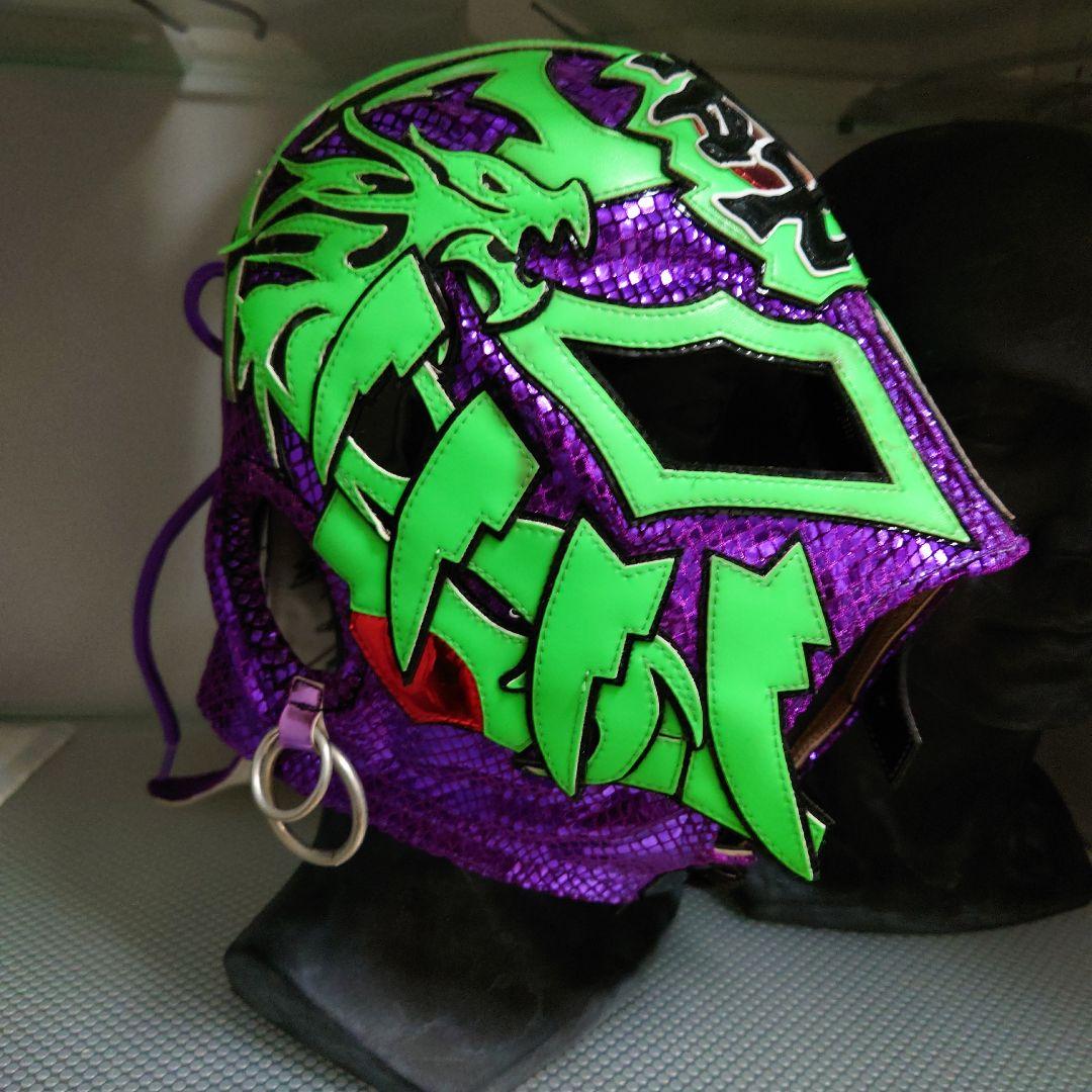 BUSHIのプロレスマスク 初号機カラー