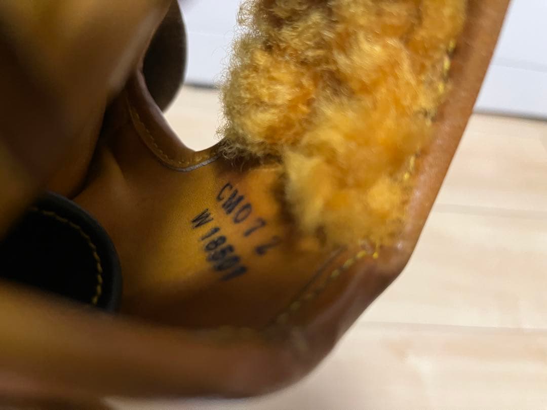 ミズノプロ 硬式 投手 4Dテクノロジー ナチュラル ラベルなし