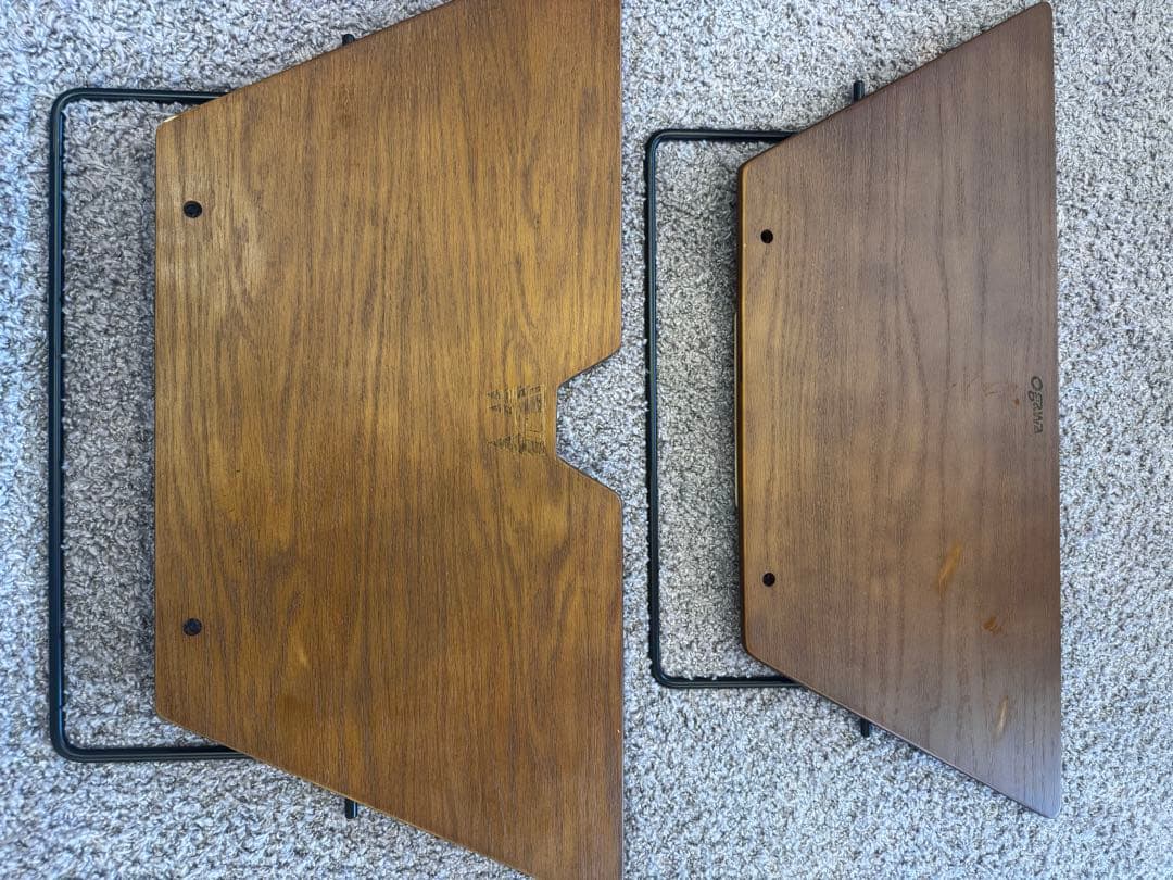 ogawa ARCH TABLE 六角形 ブラウン　オガワ　テーブル　ポール