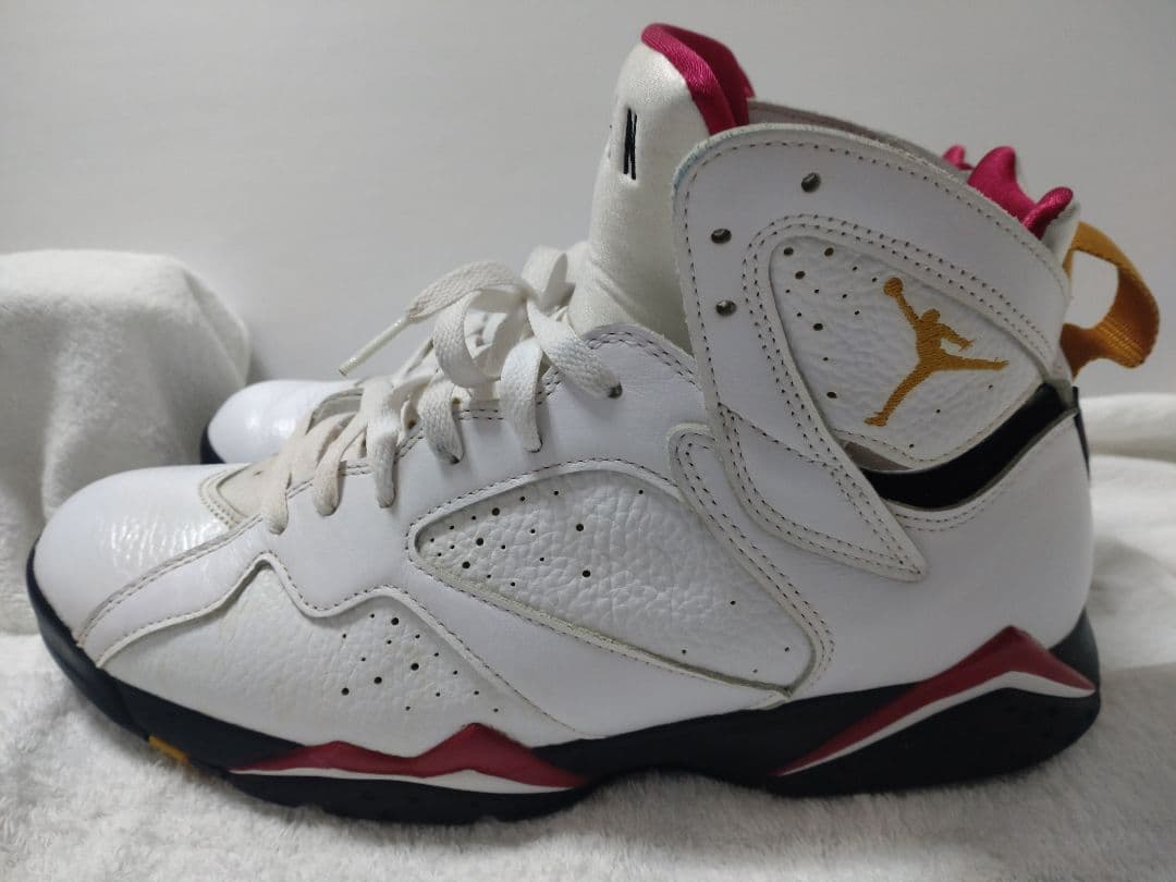 ナイキ　エア　ジョーダン７　カーディナル　2022モデル　美品