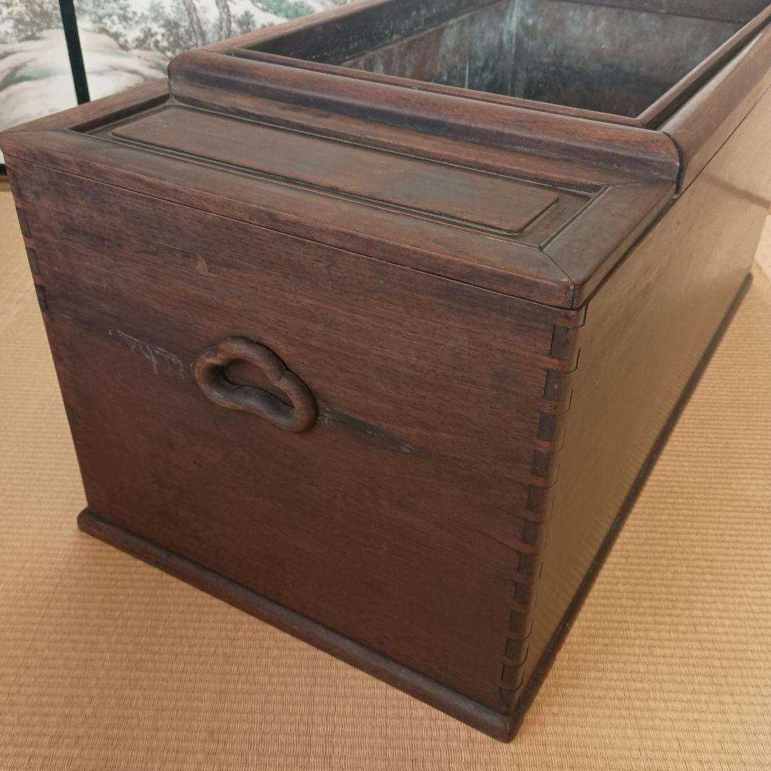 ★希少★ 関東火鉢 長方形 レトロ 骨董品 レア 送料込み