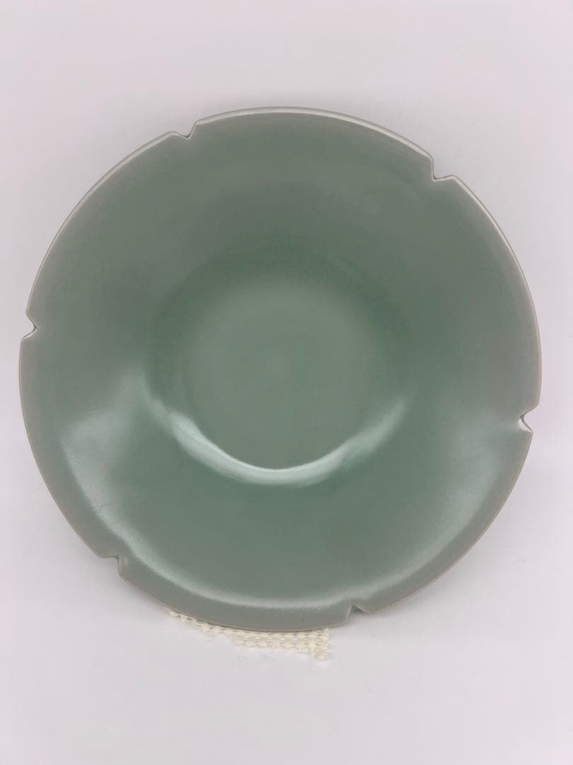 中国明清朝竜泉窯お皿　骨董　古美術　唐物コレクション　江戸アンティーク青磁