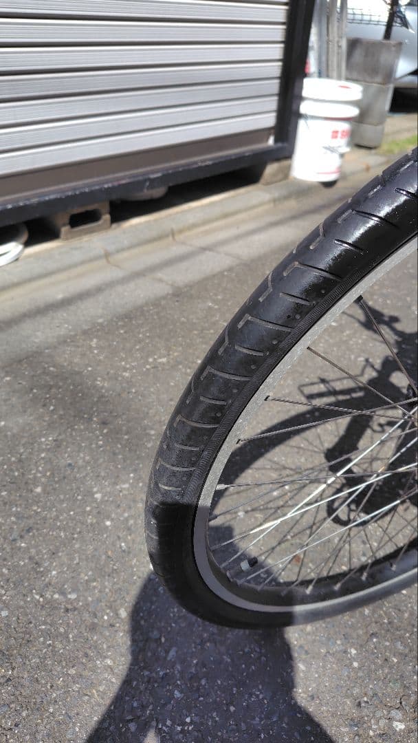 電動アシスト自転車　ヤマハPAS　ブレイス　26インチ　赤　バッテリー、充電器付