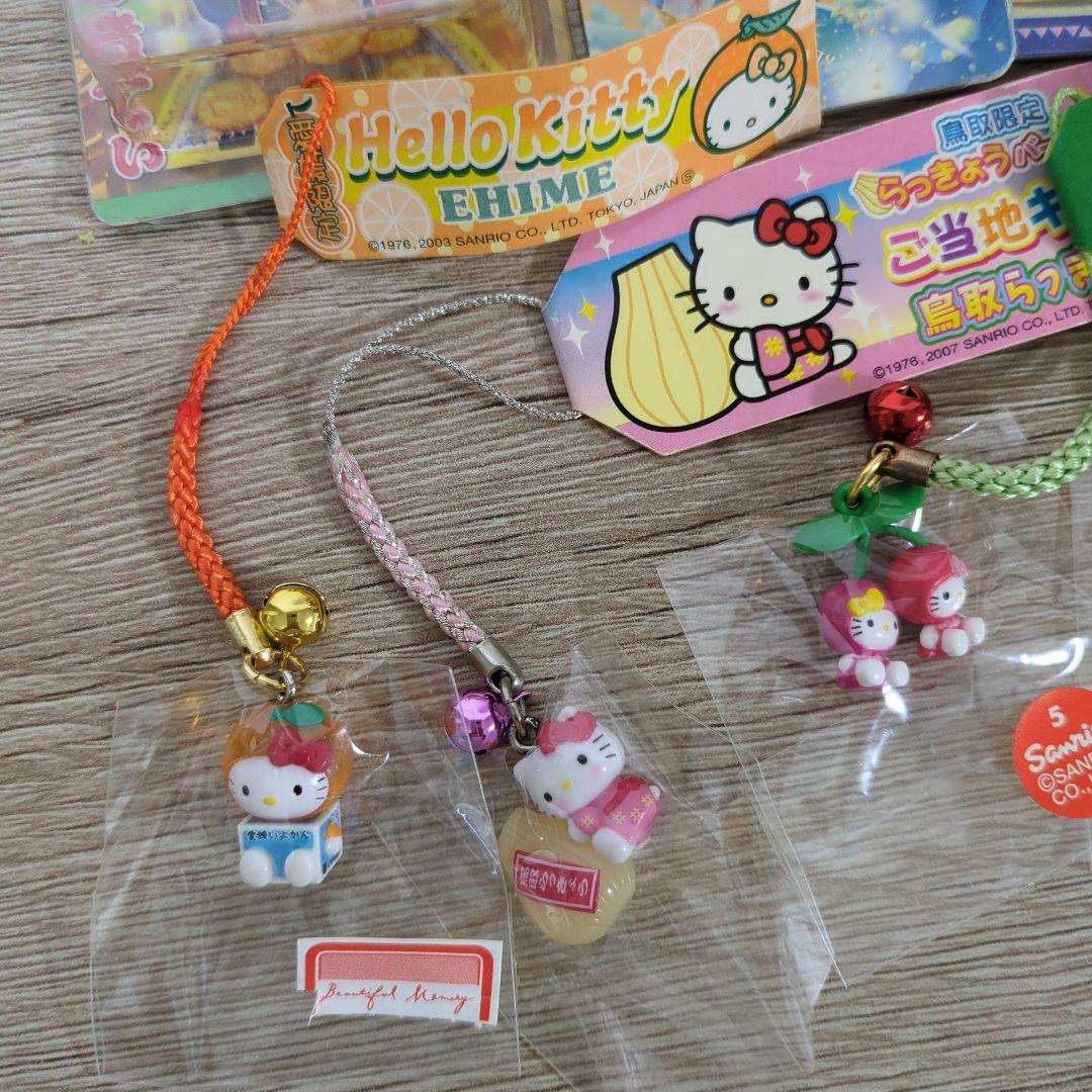 未使用 ハローキティ ファスナーマスコット ご当地 キティ 根付