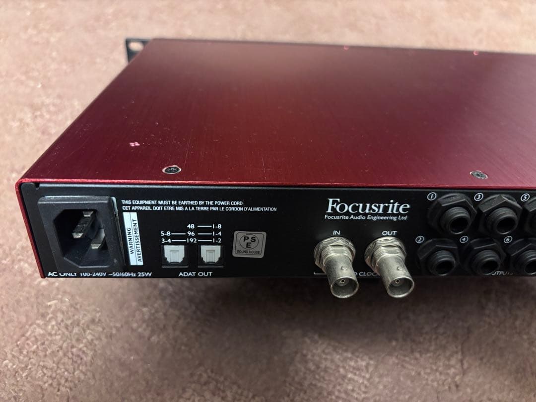 配信機器・PA機器・レコーディング機器 Focusrite Scarlett Octo Pre