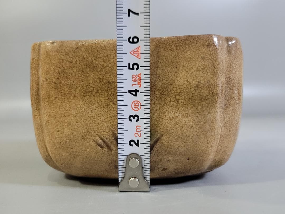 古美術 黄瀬戸 四方 器 時代物