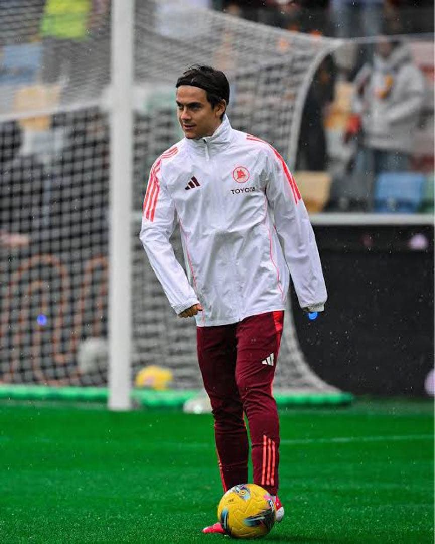 アディダスサッカーASローマトレーニング練習ウィンドブレーカー白24オレンジ25