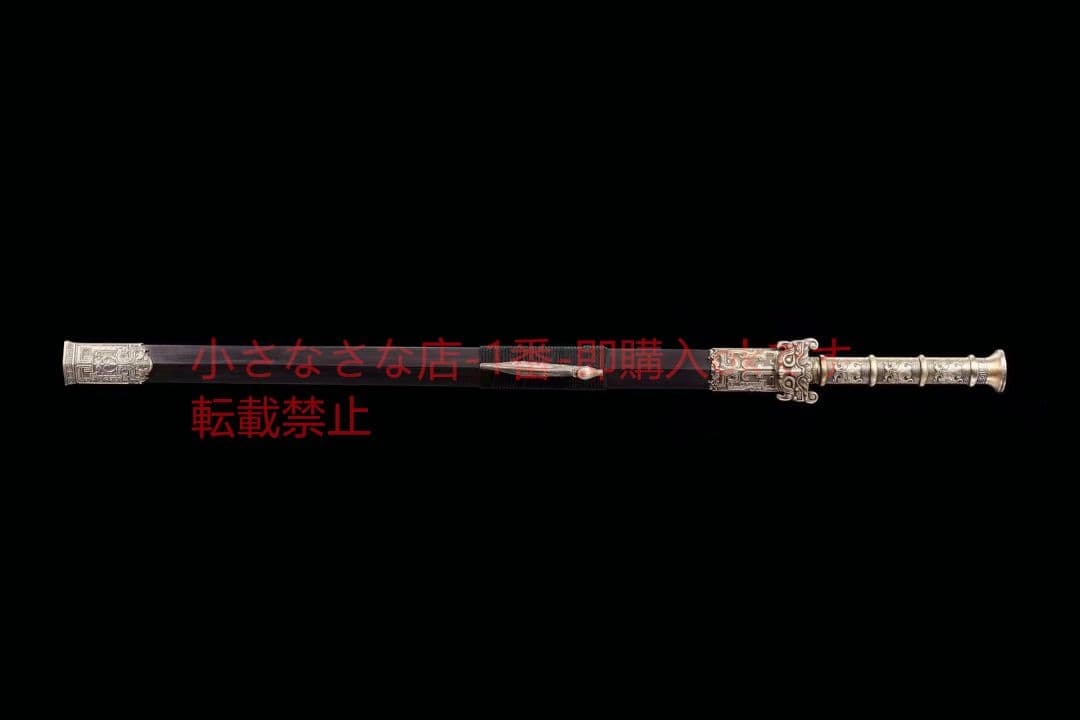 銅装八面獅龍剣 古兵器 武具 刀装具 日本刀 模造刀 居合刀