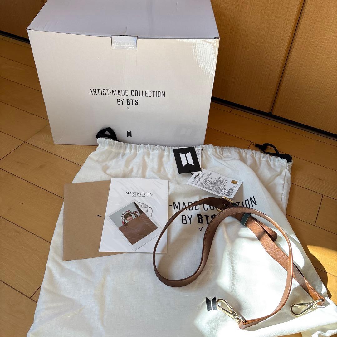 BTS V テテ　ミュートボストンバッグ アーティストメイド