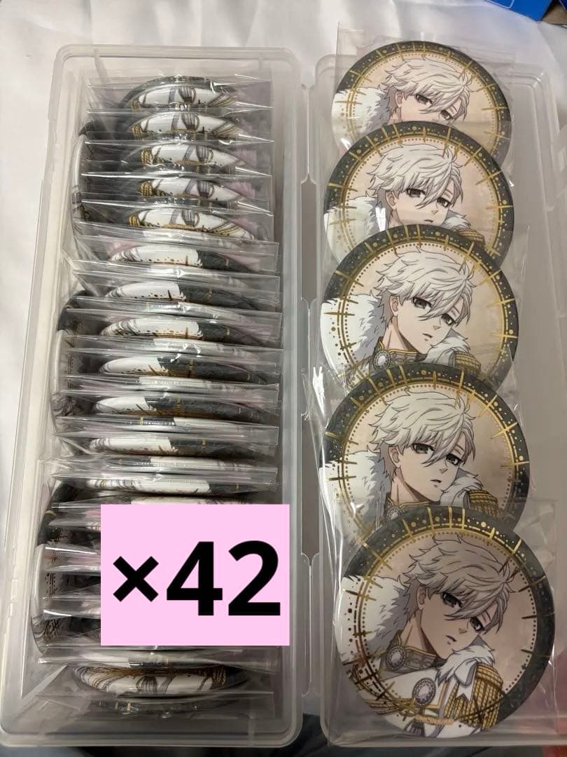 ブルーロック 箔押し缶バッジ 玉座 凪誠士郎 42個セット