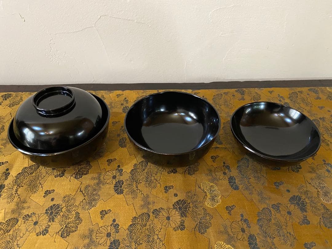 茶道具　懐石道具一式　新品未使用品　木製　本漆