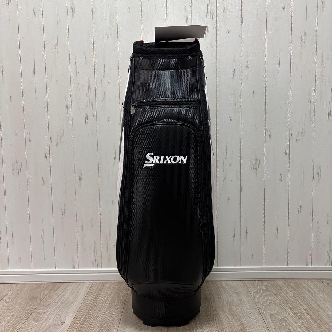 Srixon 軽量キャディバッグ 黒赤白