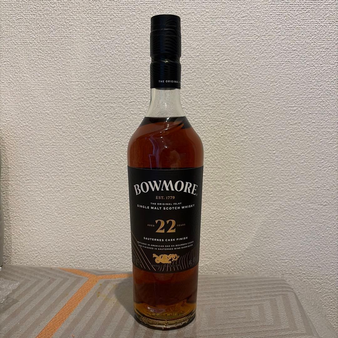 BOWMORE 22年 シングルモルトウイスキー 700ml ボウモア