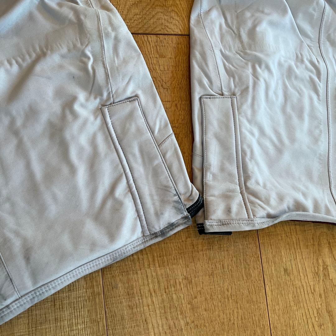 【希少】VOLCOM スノーボードパンツ ライトグレー　L