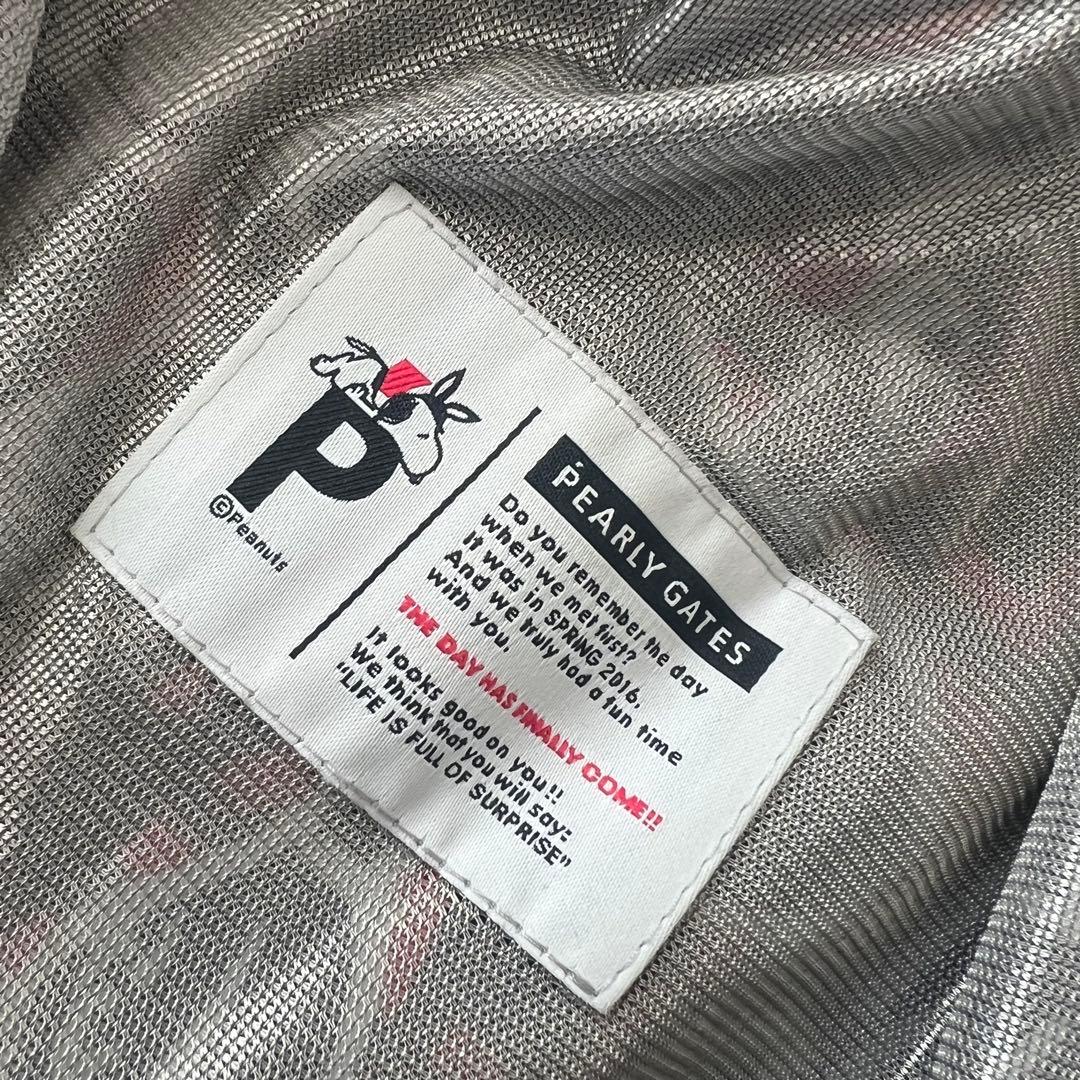 PEARLY GATES パーリーゲイツ　スヌーピー 総柄　ナイロンジャケット