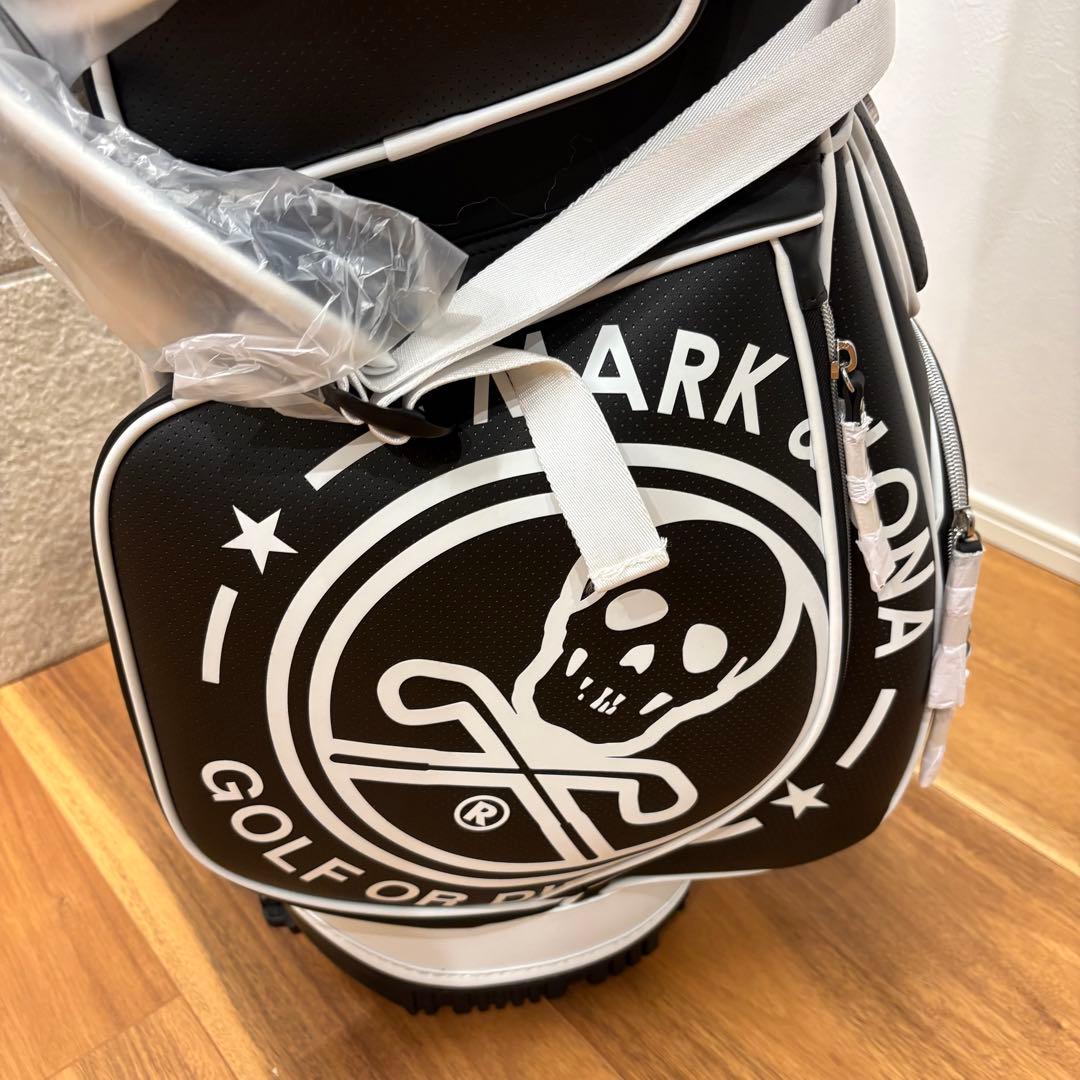 【新品】MARK & LONA GOLF キャディバッグ　ブラック　9型
