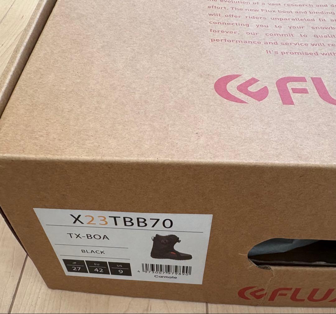 FLUX TX-80A スノーボードブーツ 27.0