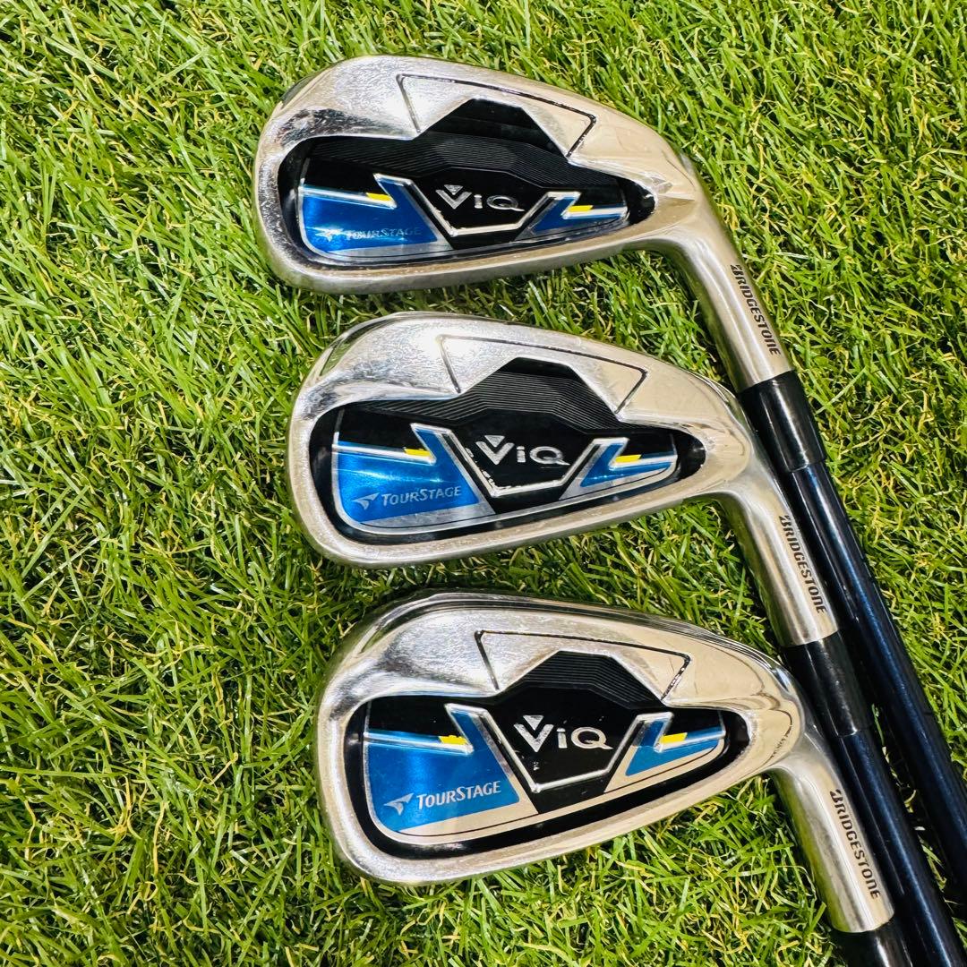 【男性用】TOURSTAGE ViQ 2021年モデル アイアンセット 5本