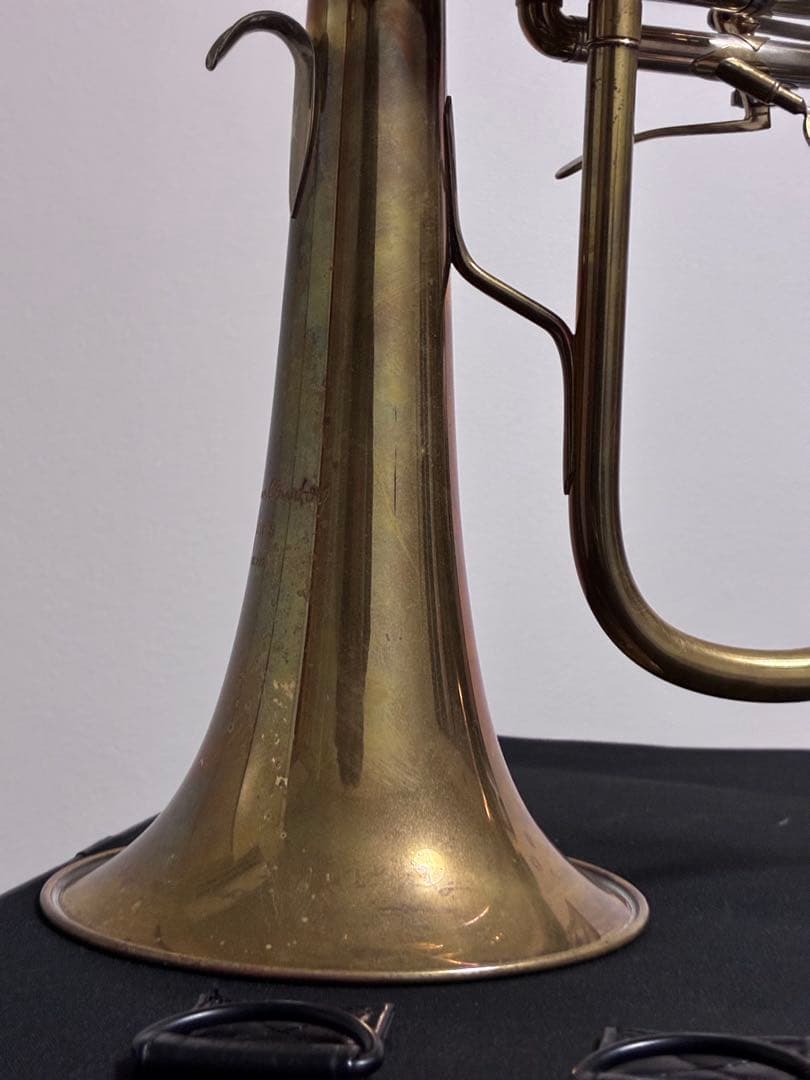 【希少品】A. Courtois Paris フリューゲルホルン ノーラッカー