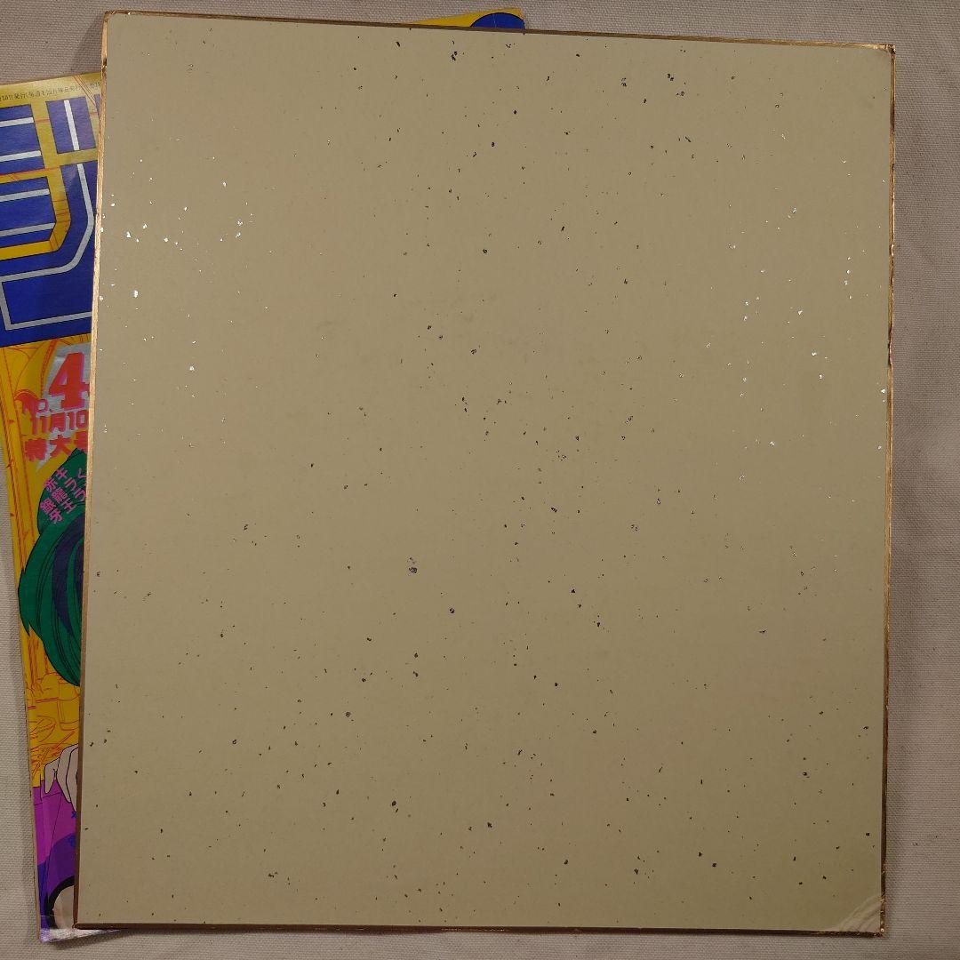 桂正和 直筆カラー色紙 おまけつき
