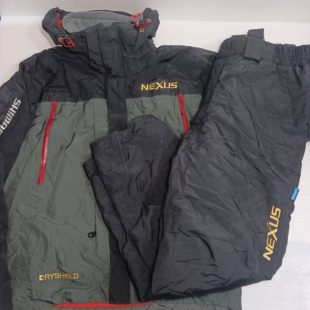 シマノ ネクサス DSコールドウェザースーツ 上下 ジャケット パンツ L 美品