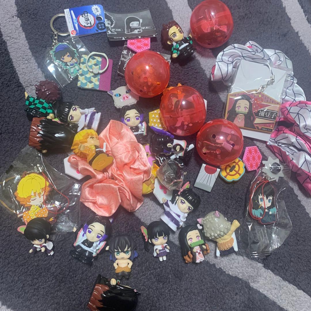 ▶︎プライズ/鬼滅の刃ジビッツ、鬼滅の刃グッズなにもかもまとめ売り