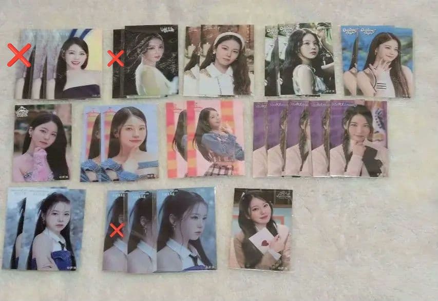 バラ売り⭕ NiziU オンラインくじ ステッカー フォトカ スリーブ チャーム