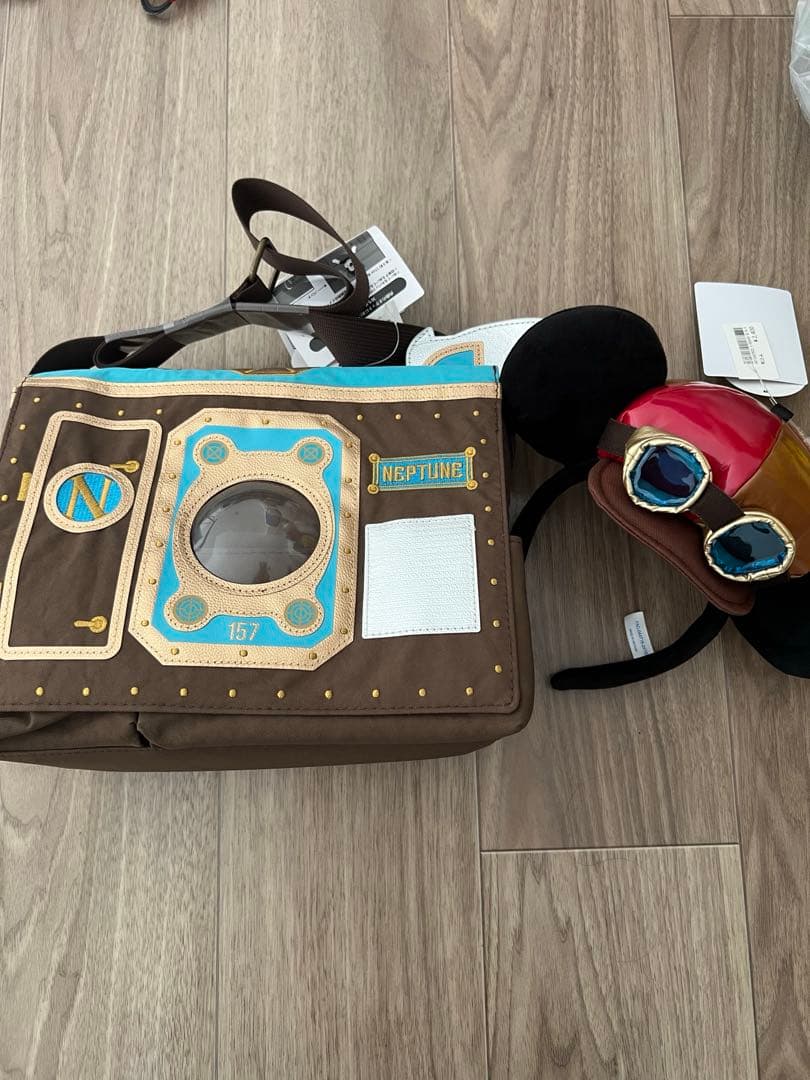 【未使用】ディズニーシー23周年　ショルダーバッグ　カチューシャ　海底2万マイル