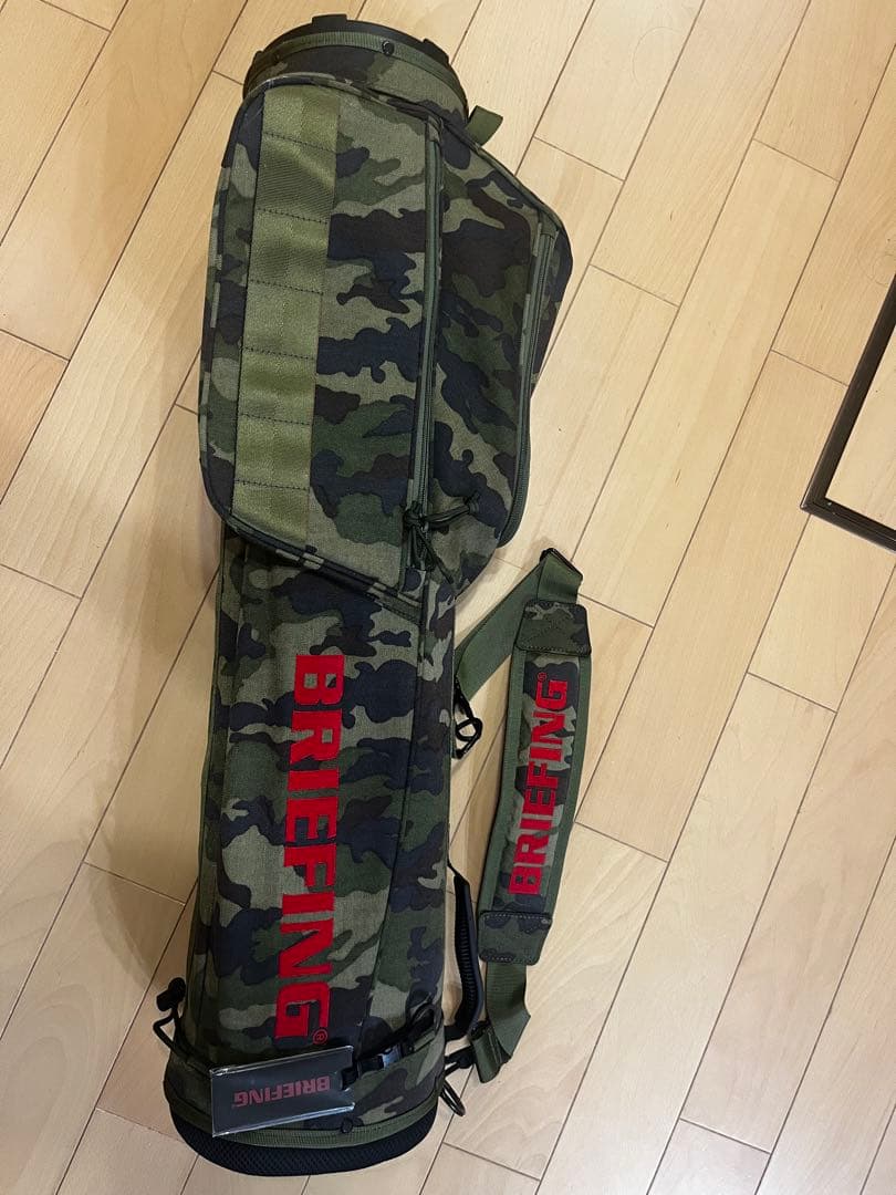 ブリーフィング サンデーバッグ カートバッグ　ポーチ　3点セット　グリーンカモ