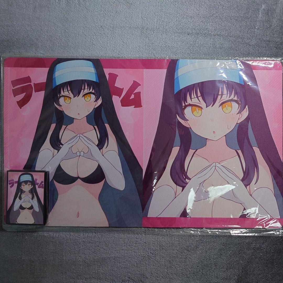 α1 炎炎ノ消防隊 シスター&ラートム 環 スリーブ&プレイマット
