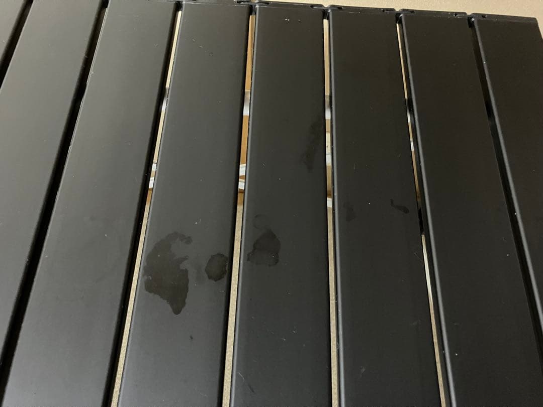 【変更価格】Coleman イージーロール2ステージテーブル　110ブラック