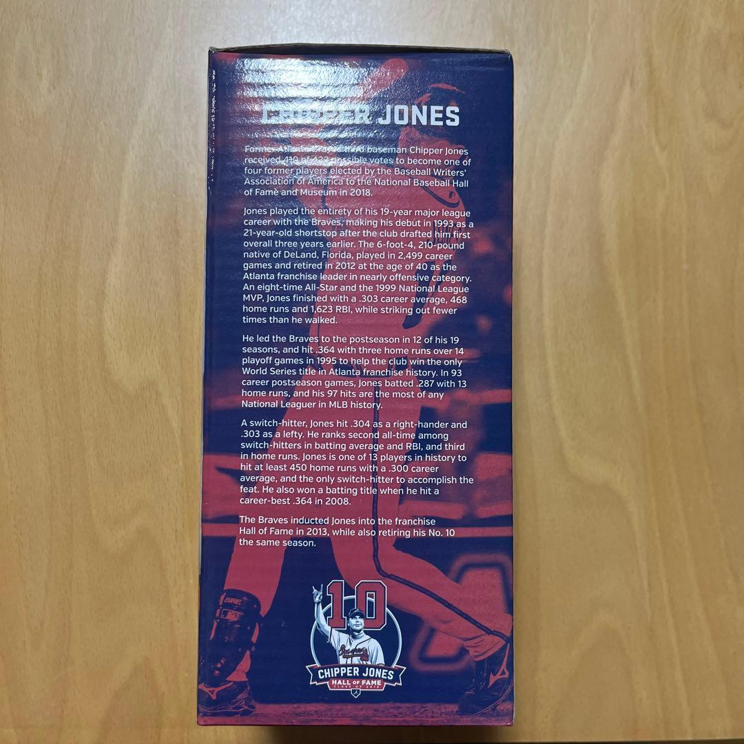 Chipper Jones “CRAZY TRAIN” BOBBLE HEAD