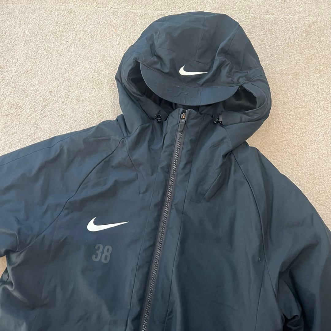 Nike ナイキ　アウター　ベンチコート キャップ フード付き ダブルジップ S