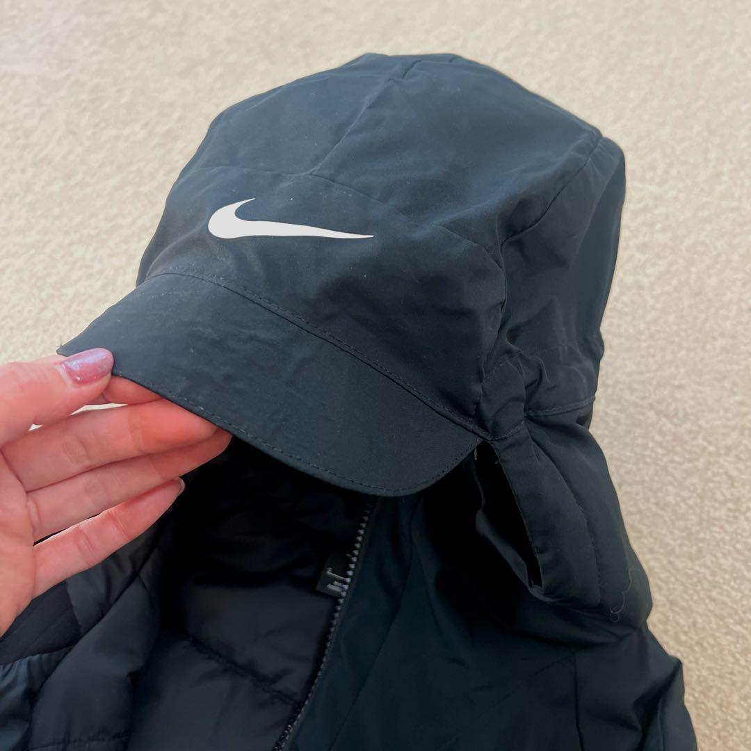 Nike ナイキ　アウター　ベンチコート キャップ フード付き ダブルジップ S