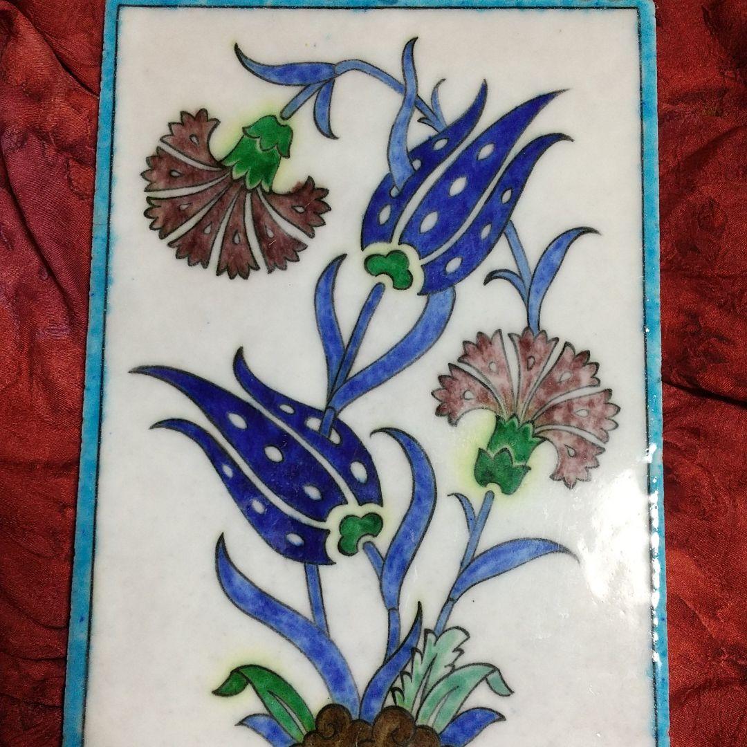 トルコアーティストのハンドメイドタイル大サイズ