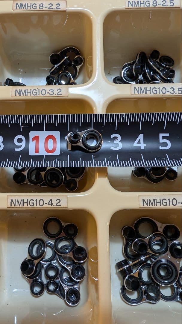 富士ガイド　大量　釣り竿　修理