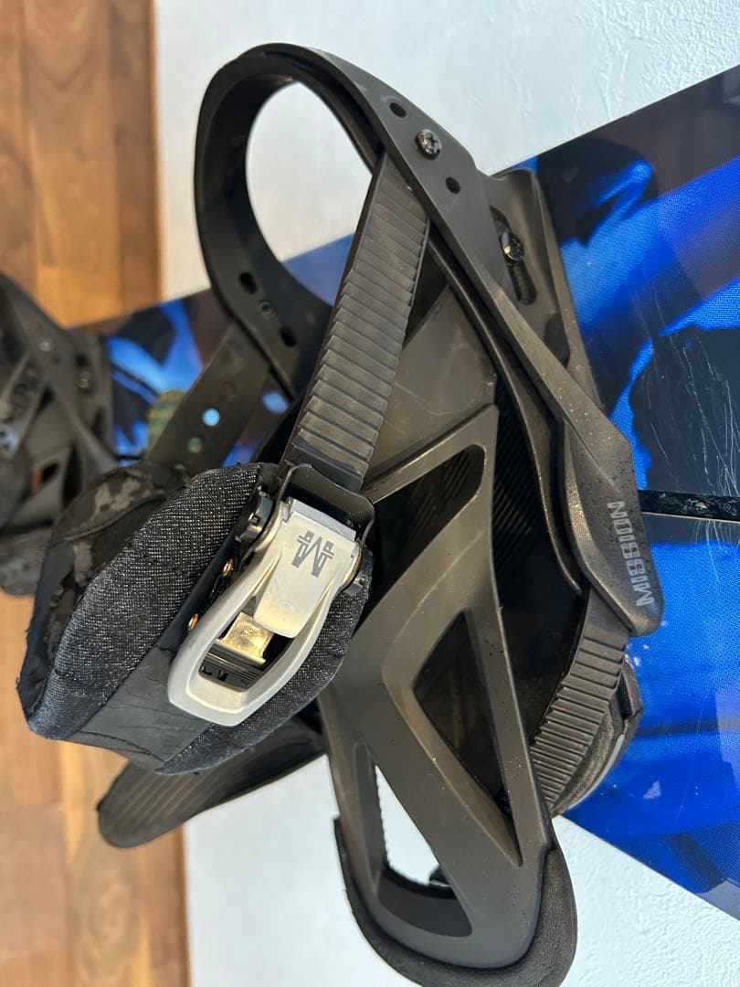 Burton（バートン）スノーボードセット ビンディング キャリーバッグ 青 黒