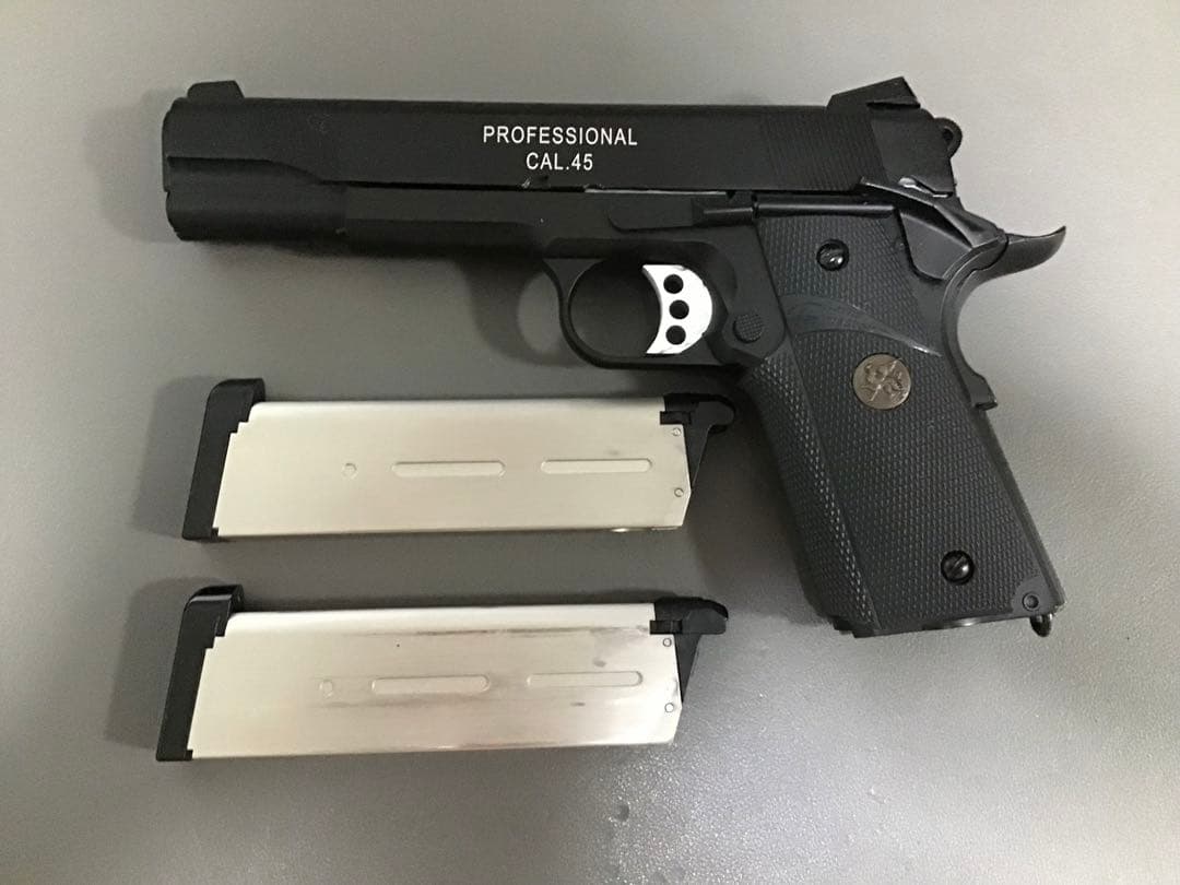 MEU 東京マルイマガジン2本＋CO2化用スプリング付