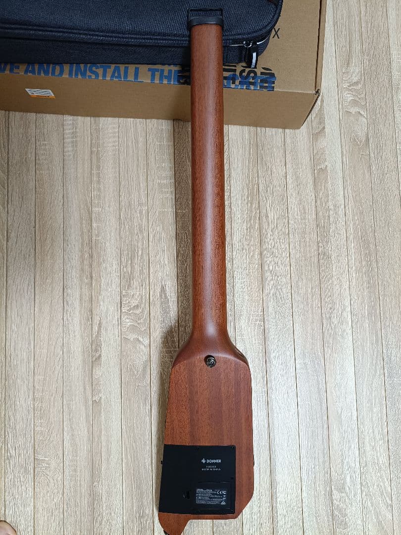 Donner HUSH-X エレキギター(ナチュラル)