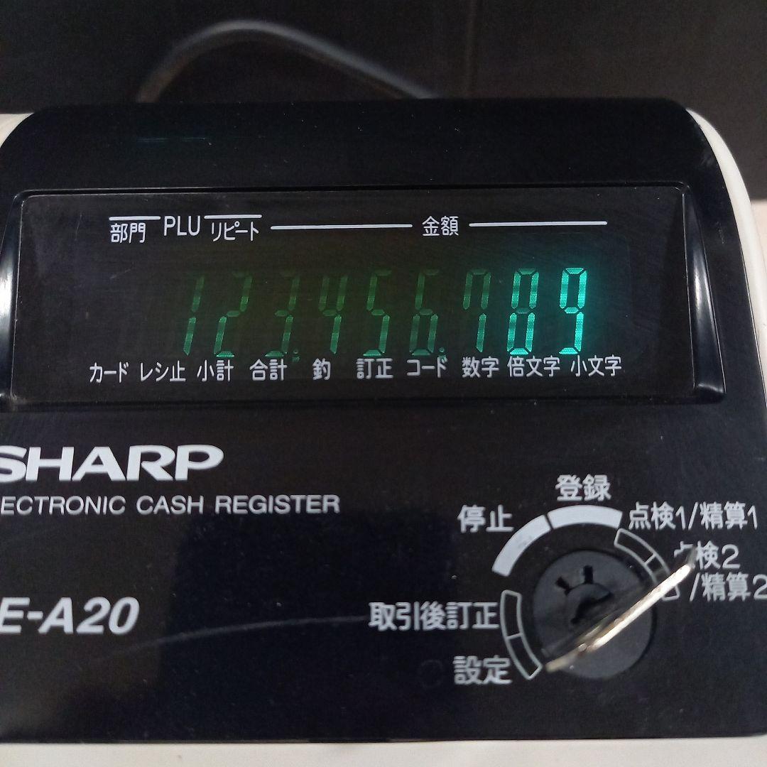 現状渡し SHARP レジスター XE-A20 シャープ ジャンク品