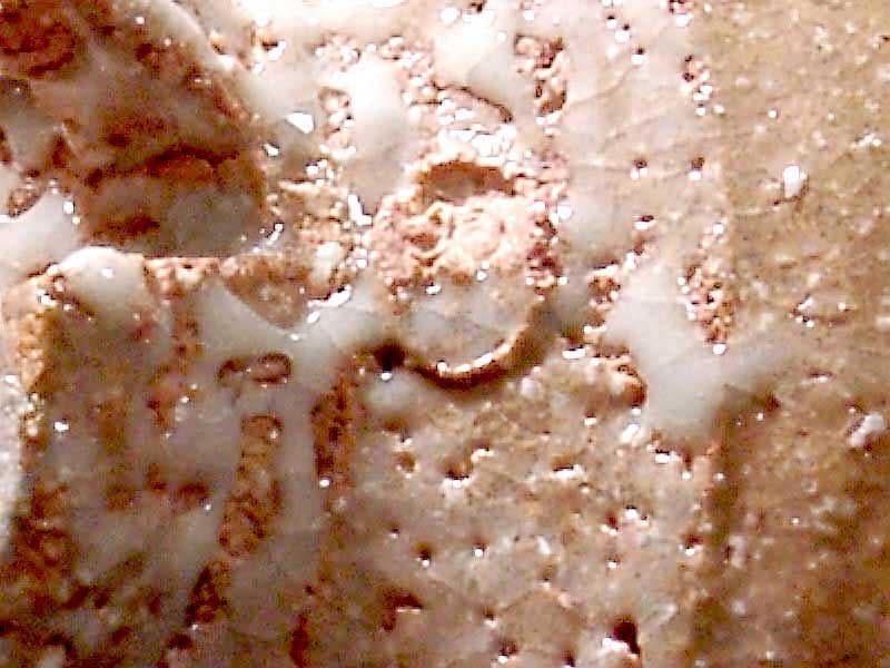 萩焼　中野霓林（二代）作　茶碗　無傷　共箱　保証。