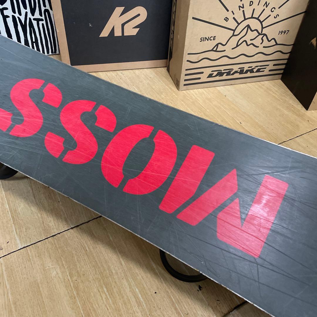 MOSS×ZUMA　良質国産　モス　スノーボードセット　未使用バイン付