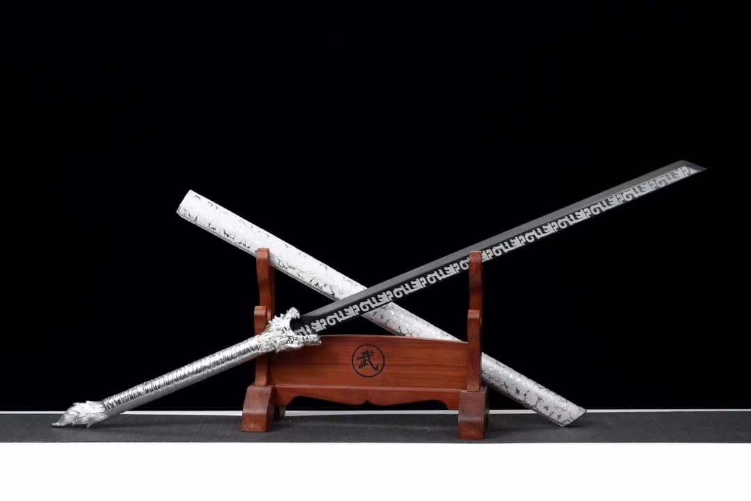 『唐横刀——雪狼』 古兵器 武具　刀装具　日本刀　模造刀 居合刀 長尺